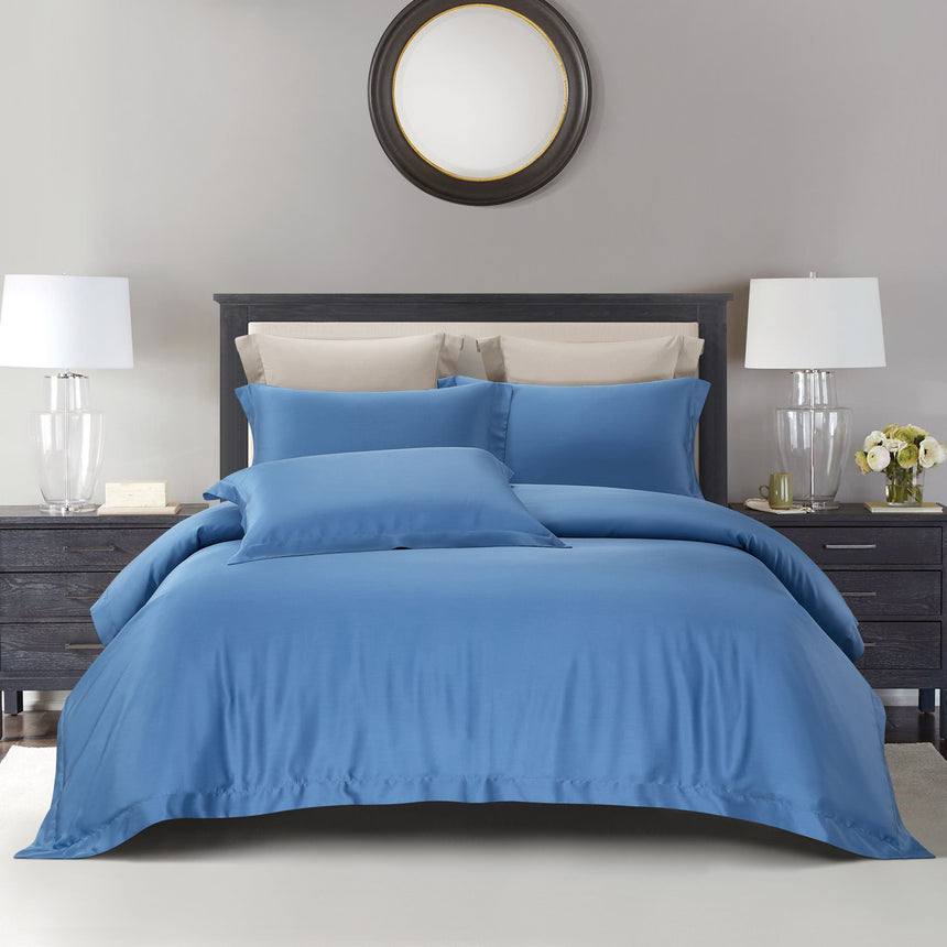 The Tencel - Bed Set - Twilight Blue - King