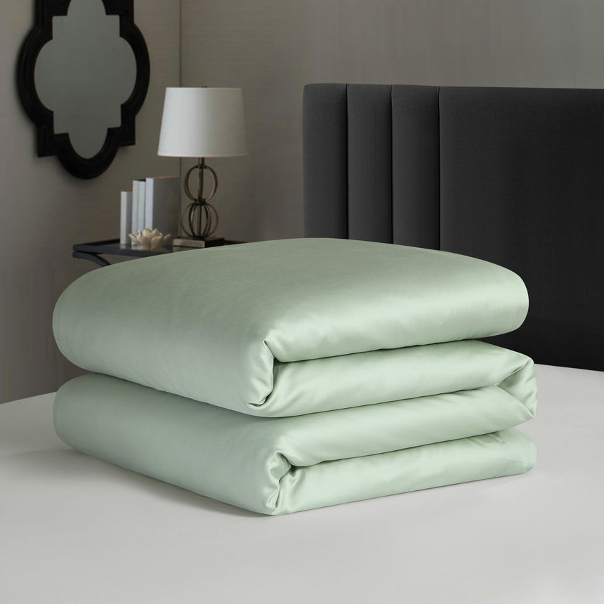 The Tencel - Bed Set - Misty Green - Super King