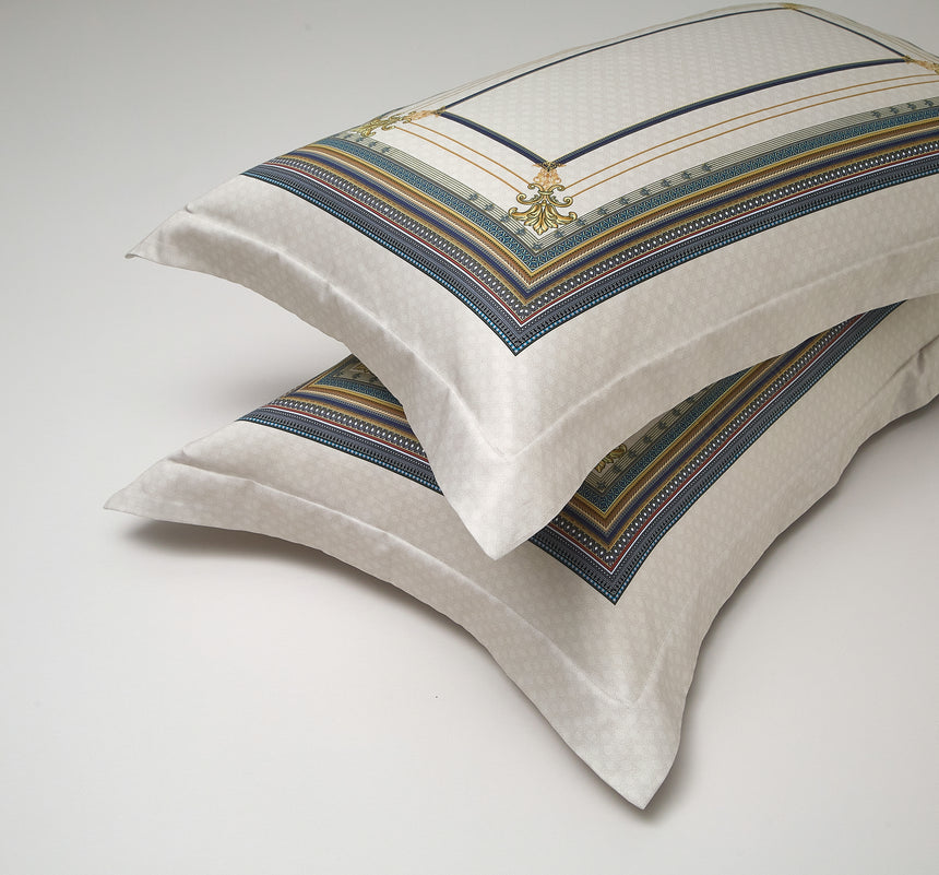 Cotton Printed Bed Set - Grand Palazzo - Queen